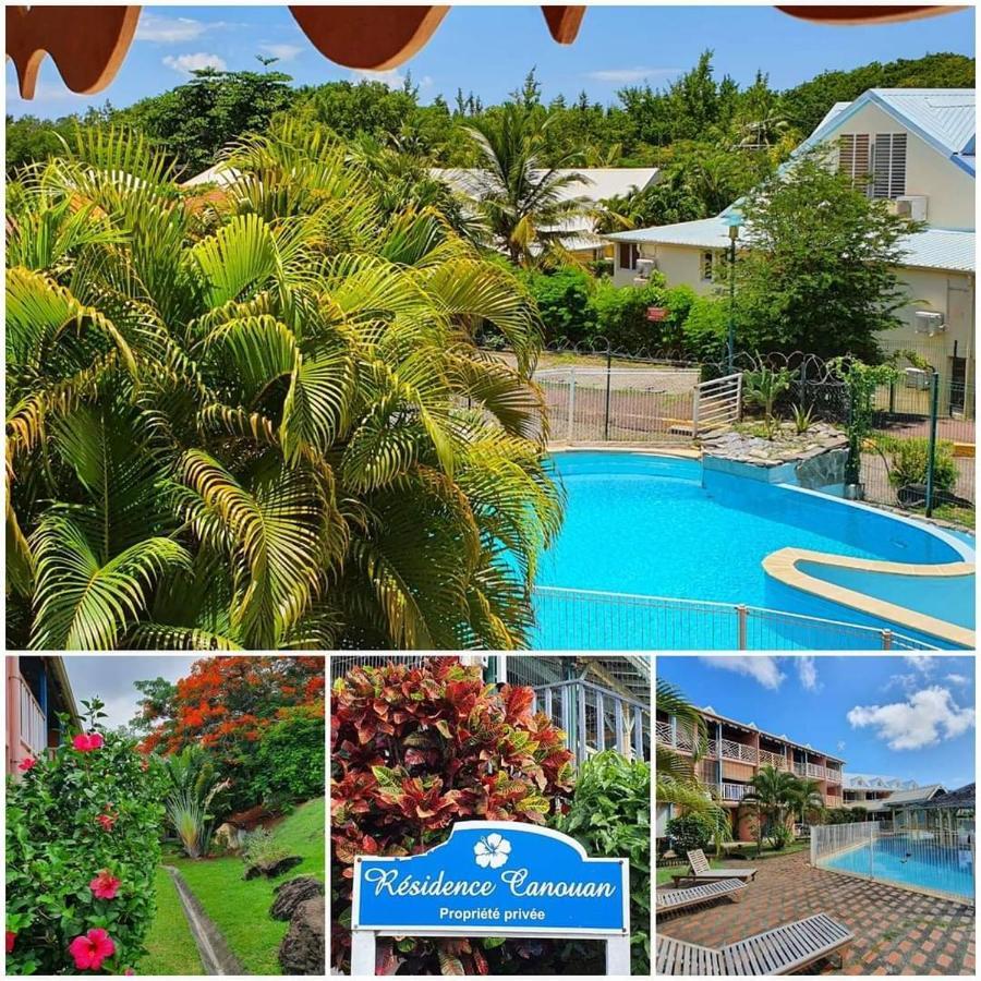 Appartement Ker-Eol Residence Canouan Sainte-Anne Avec Piscine Kültér fotó